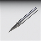 Hartmetall-Frsstift 6mm Spitzkegelform