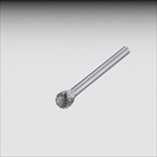 Hartmetall-Frsstift 3mm Kugelform