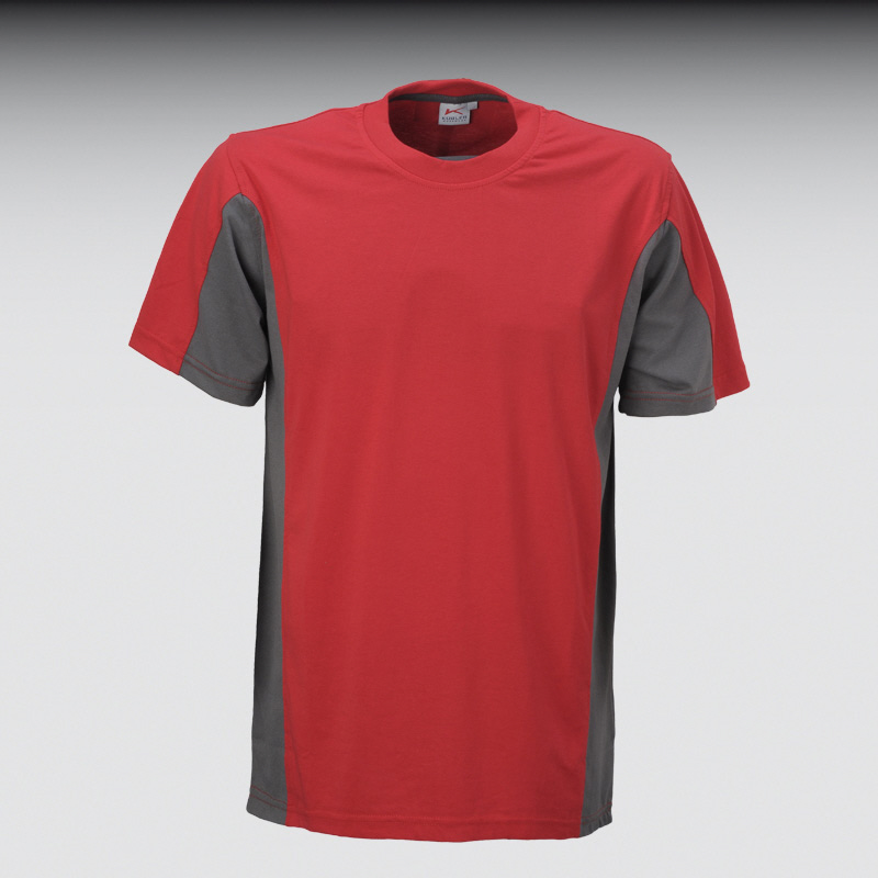 Kbler-T-Shirt rot/schwarz 5020