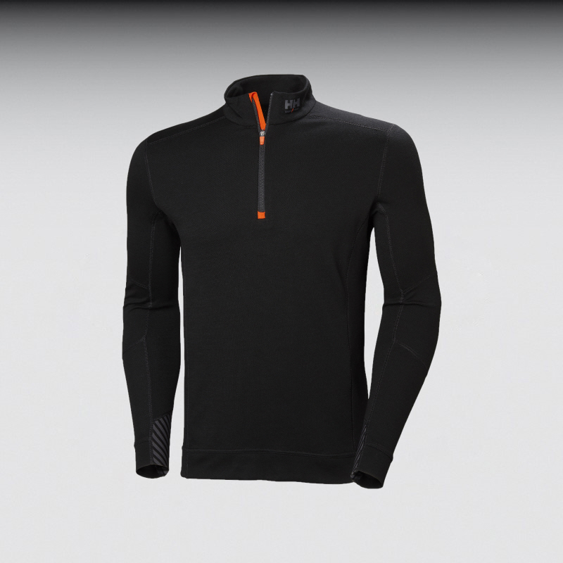 HH Funktionsshirt half-zip Lifa Merino