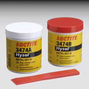 Loctite-Metallset, 500 gr 3474 M  Stahl past. Hysol