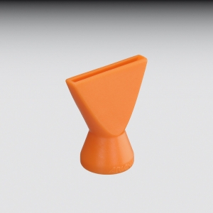 Flachdse NW 12, 60 mm orange