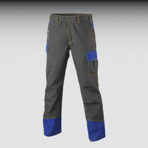 Kbler-Schweierhose Gr. 50   grau/knigsblau