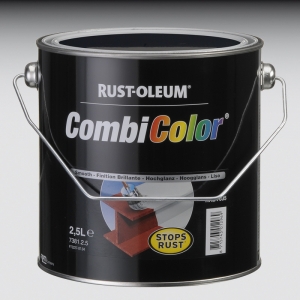 Rust-Oleum CC Hochglanz schwarz    2,5 L RAL 9005