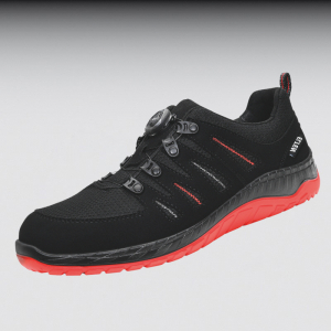 Schuhe Maddox BOA black-red Low ESD Gr. 45 S3S