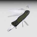 Victorinox Schweizer Soldatenmesser 08, 111mm, grn/schwarz