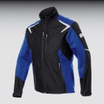 Kbler Bodyforce Softshelljacke Gr. L schwarz/kbl. blau