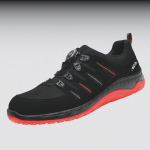 Schuhe Maddox BOA black-red Low ESD Gr. 39 S3S